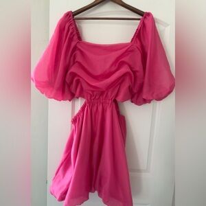 pink poof bubble dress. target